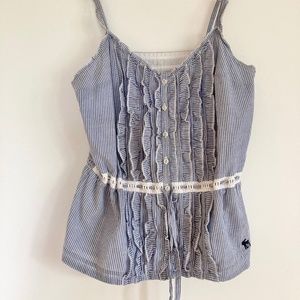 Abercrombie Summer Pinstriped Top